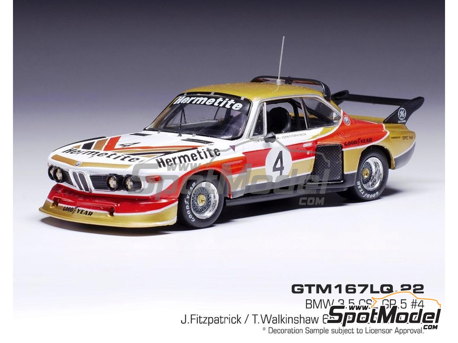 Ixo Models GTM167LQ: Diecast model car 1/43 scale - BMW 3.5 CSL